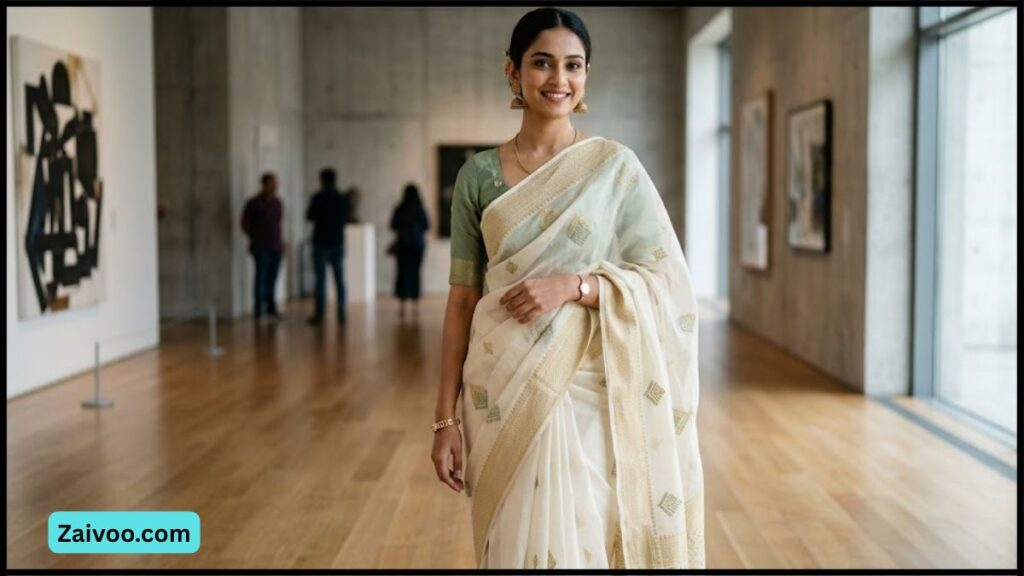 Handloom Saree Trends 2026 मुस्कान की Styling Guide (Traditional + Modern Look)