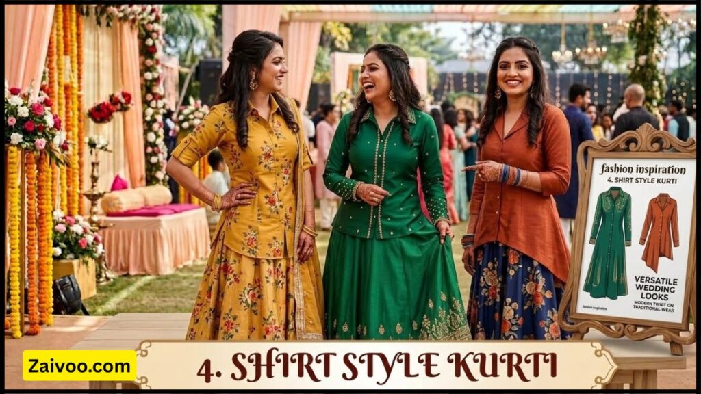 Indo-Western Outfits for Girls 2026 Modern Fusion Kurtis & Co-ord Sets (11)