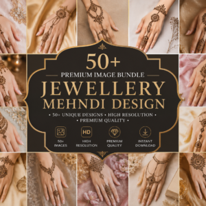 Jewellery Mehndi Design Collection — 50+ Premium Image Bundle