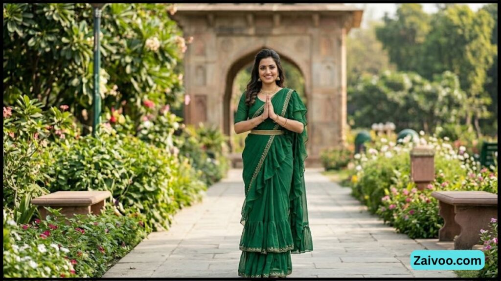 Pre Draped Saree 2026 India  मुस्कान की Easy Styling Guide