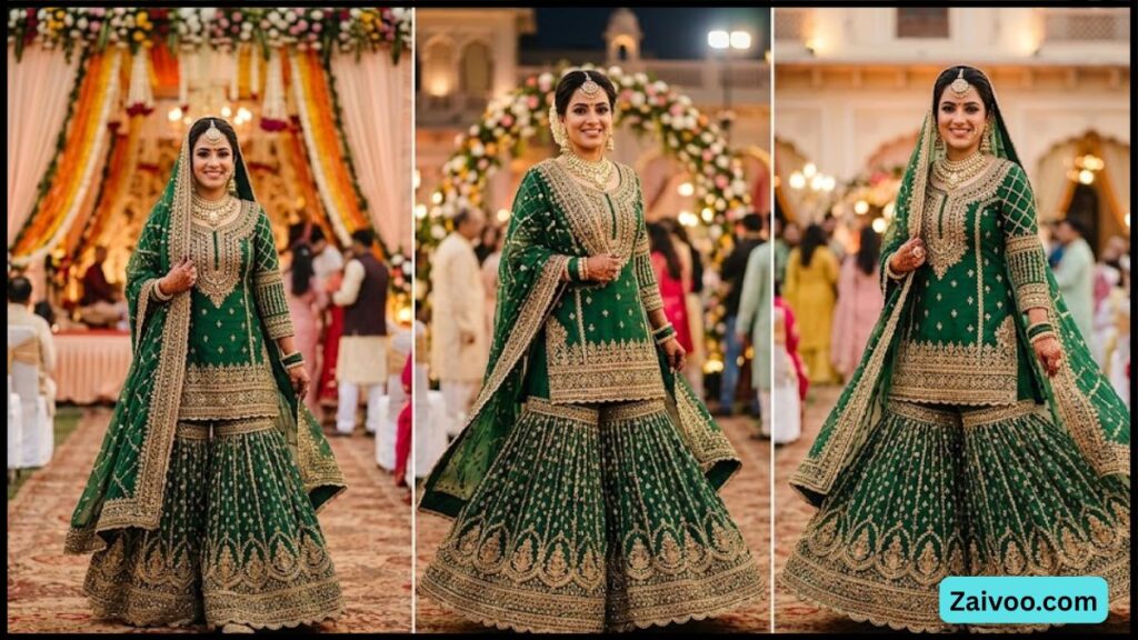 Sharara Sets 2026 India  मुस्कान की Festive & Wedding Styling Guide