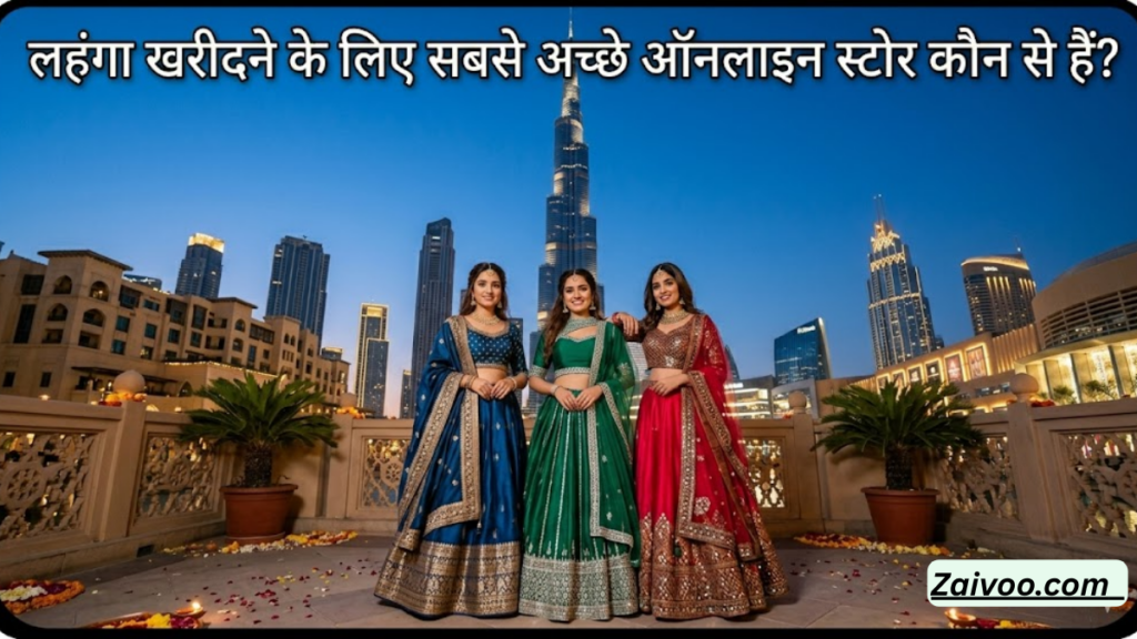 लहंगा खरीदने के लिए सबसे अच्छे ऑनलाइन स्टोर कौन से हैं?