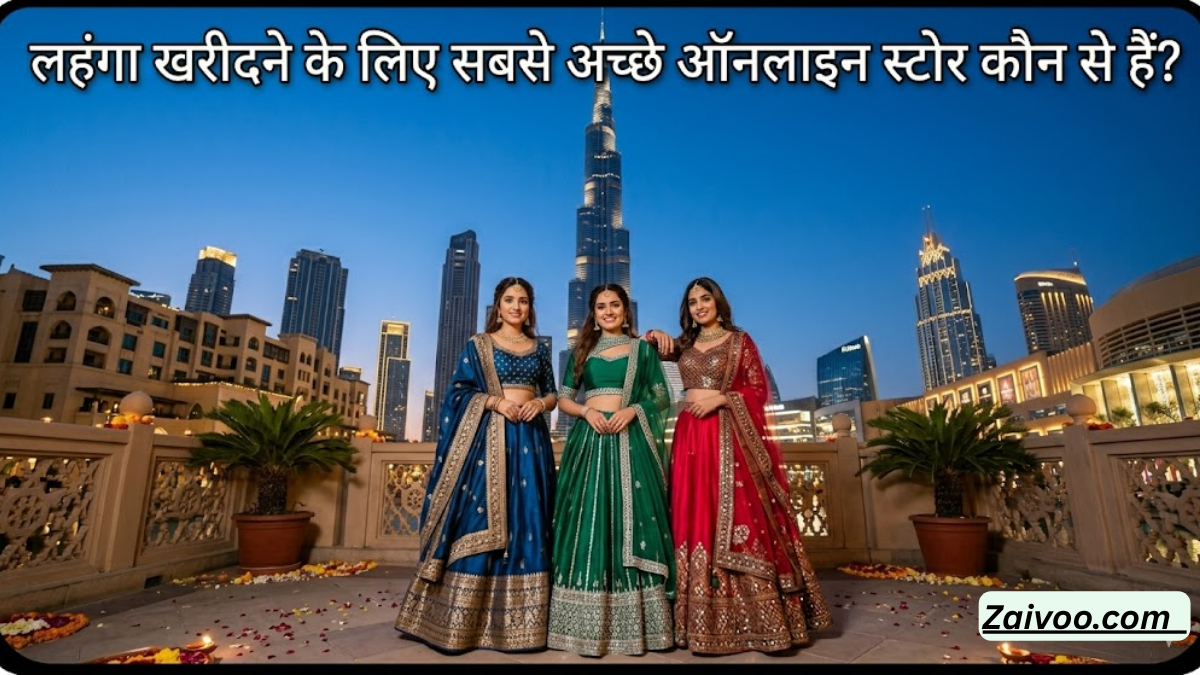 लहंगा खरीदने के लिए सबसे अच्छे ऑनलाइन स्टोर कौन से हैं?