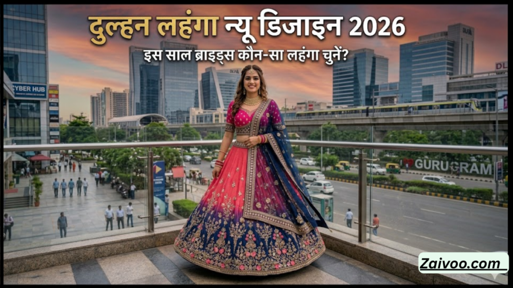 दुल्हन लहंगा न्यू डिजाइन 2026 में कौन-सा ट्रेंड में है?
