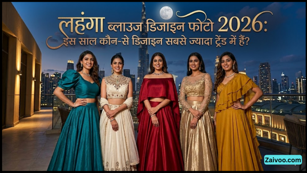 लहंगा ब्लाउज डिजाइन फोटो 2026