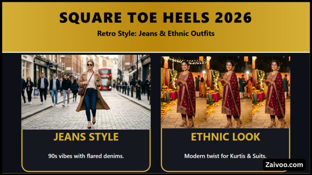 Trending Heels for Ethnic Wear India 2026 मुस्कान की Styling Guide