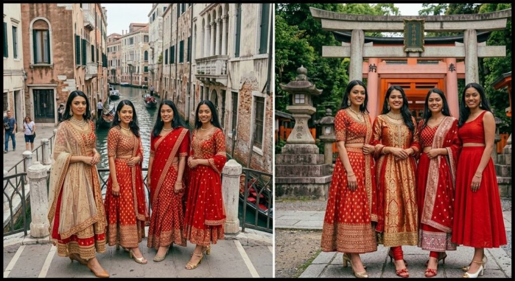 Wedding Heels for Bride 2026 India मुस्कान की Bridal Styling Guide (Block & Kitten Heels)