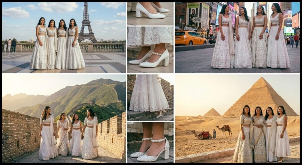 Wedding Heels for Bride 2026 India मुस्कान की Bridal Styling Guide (Block & Kitten Heels)