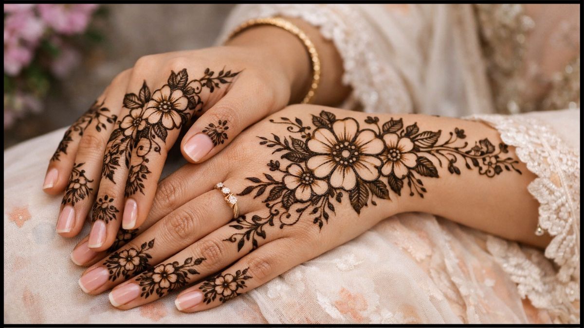 Stylish Mehndi Designs for Front Hand