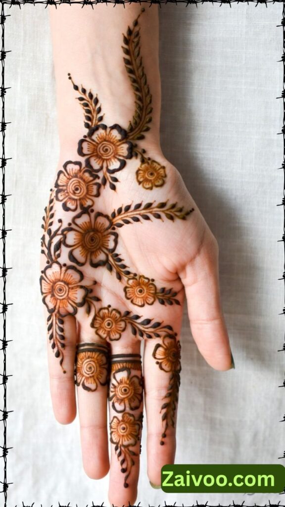 Simple Mehndi Design
