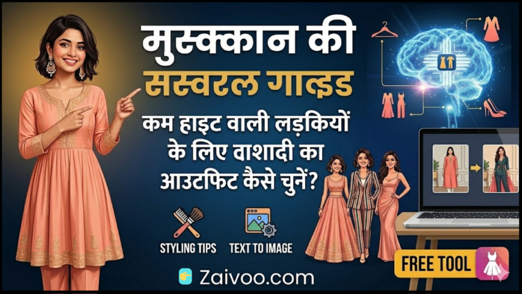 कम हाइट वाली लड़कियों के लिए शादी का आउटफिट कैसे चुनें