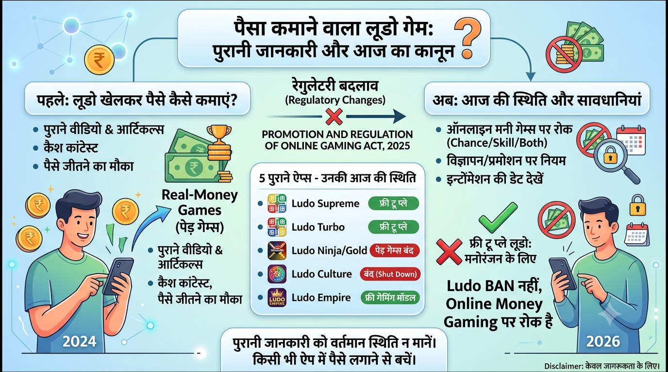 पैसा कमाने वाला गेम लूडो?
